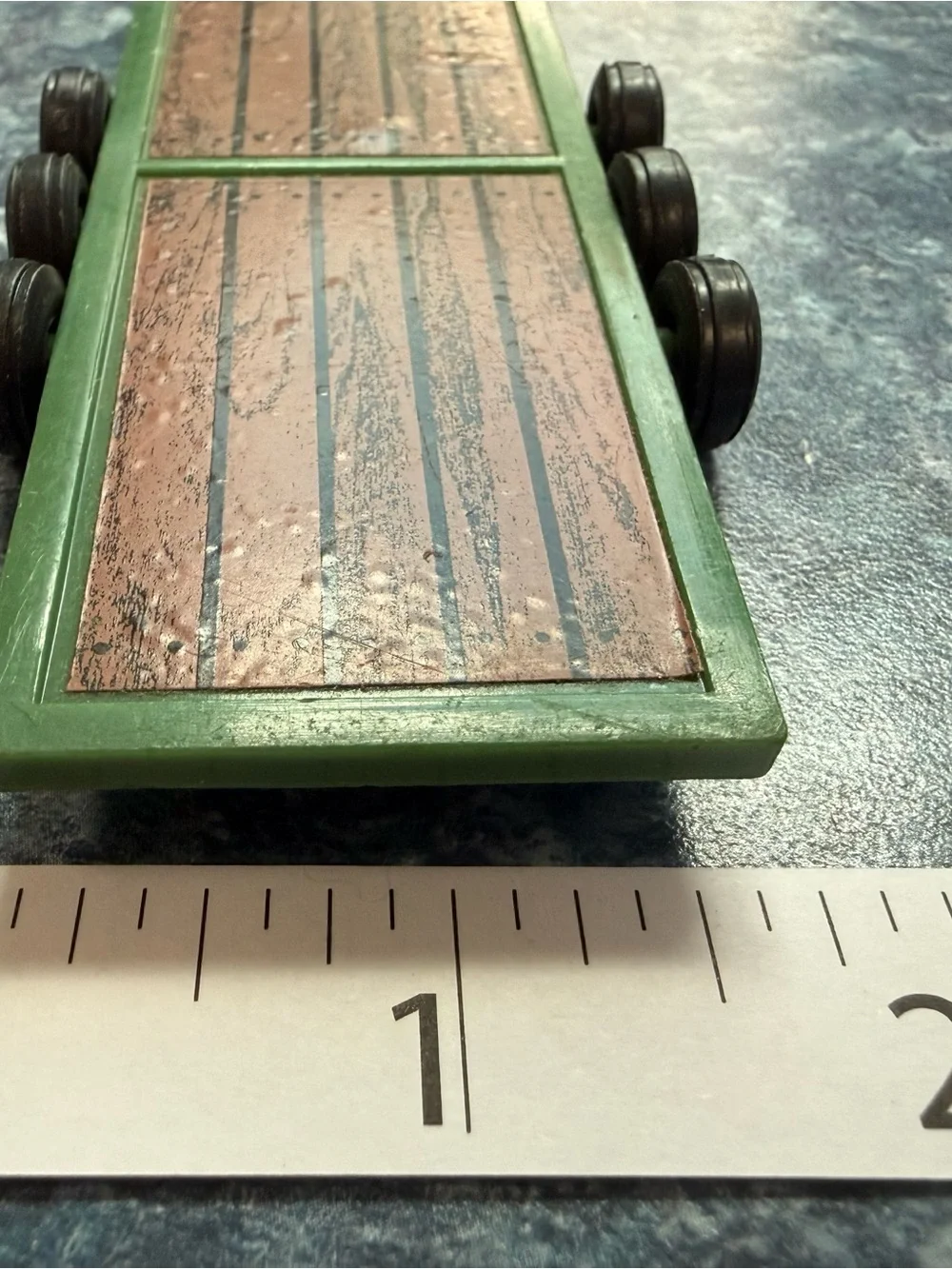 Green and Brown Kids Toy Trailer Pair by